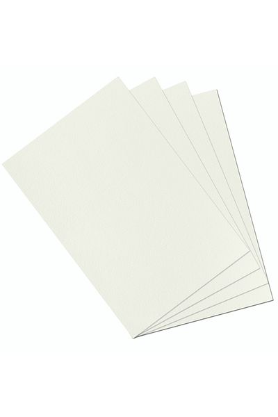 Alex Schoeller White Textured Schoeller Technical Painting Paper - 50X70, 200 Gr, Pack of 10