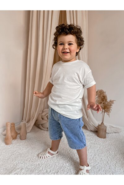 MiaBaby طقم مع شورت جينز