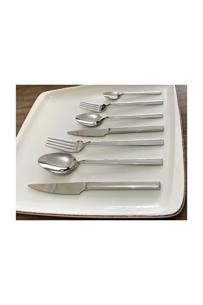 Kardelen ÇUBUK 84 PIECES 10.OO MM KNIFE, SPOON FORK SET FOR 12 PEOPLE