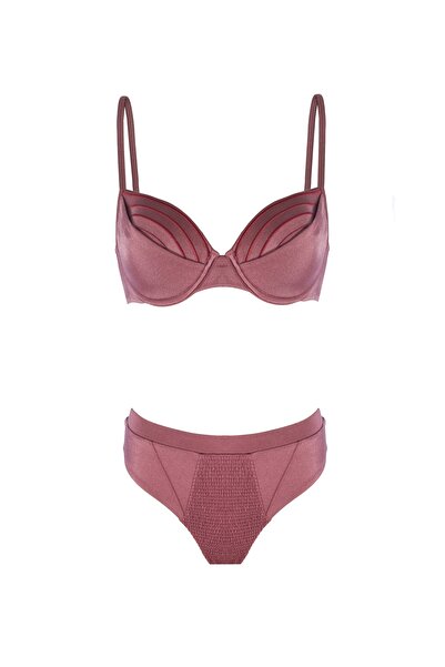Monument Swimwear Adeena New - Bikini Takım - Mürdüm