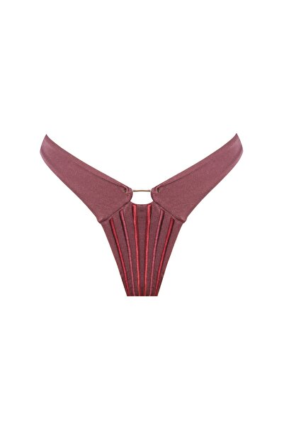 Monument Swimwear Adeena - Bikini Altı - Mürdüm