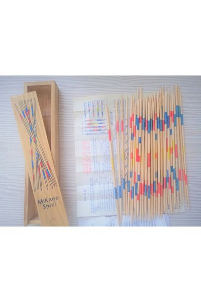 SANAT TACİRİ Wooden Mikado Game Box