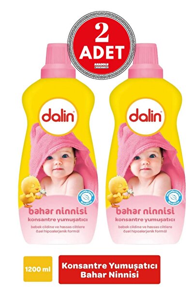 Dalin Bahar Ninnisi Konsantre Yumuşatıcı 1200 ml 2 ADET