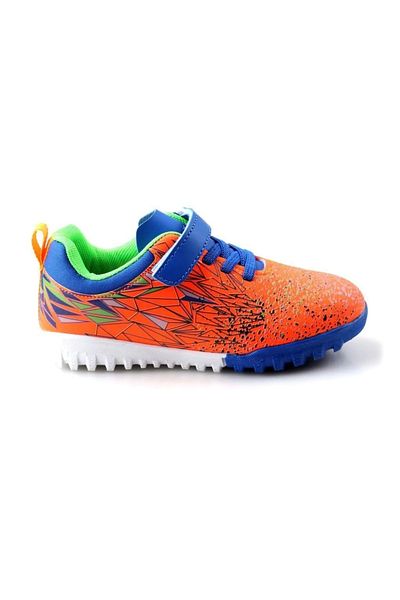 Cool Messi Orange Boys' Astroturf Shoes