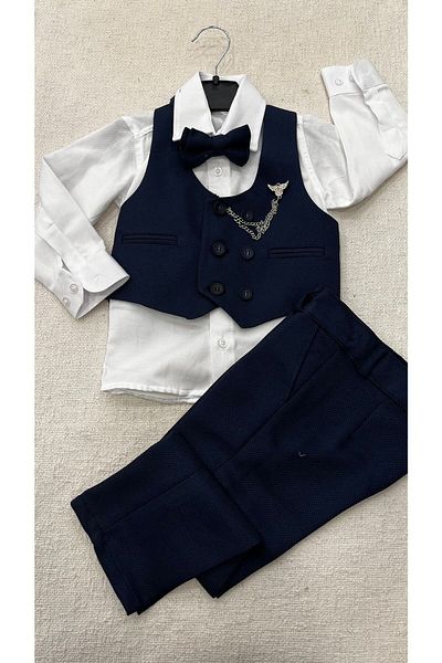 Carinos Kids Boy's Vest Set with Accessories