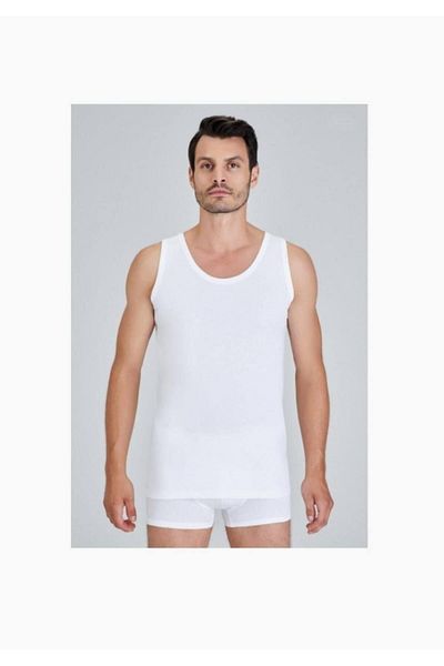 Kom Men's White 2 Pack Classic Undershirt New Season