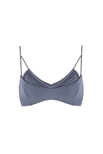 Monument Swimwear Pheme Bikini Üstü Antrasit