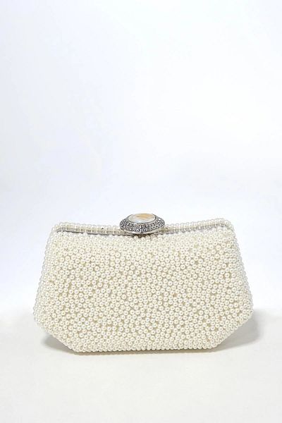 Biçanta Pearl Evening Dress Bag Mother of Pearl Color Νυφική ​​τσάντα Βραδινό φόρεμα Τσάντα βραδινή τσάντα Portfolio Clutch