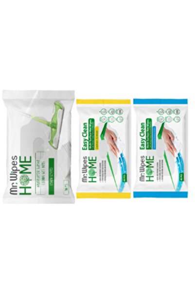 Farmasi Mr. Wıpes Parke Laminant Zemin Islak Mendili + Temizleme Mendili Limo...