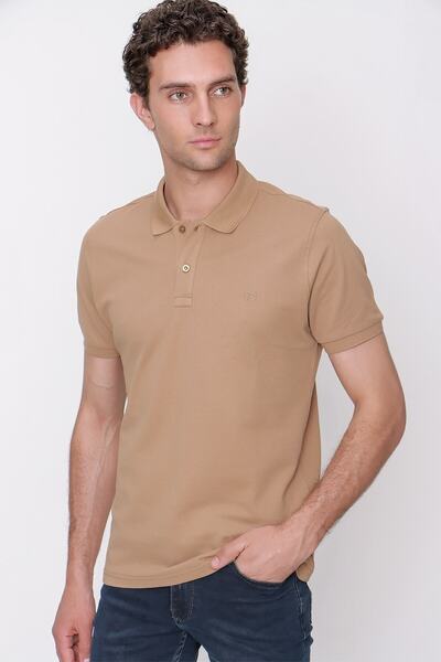 Morven Men's Safari Basic Plain 100% Cotton Dynamic Fit Relaxed Cut Short Sleeve Polo Neck T-Shirt