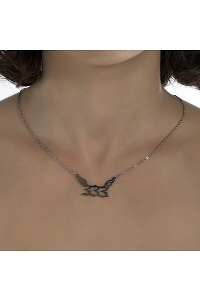 Touz Blunt Blunt Touz Angel Number'333' Angel Number Necklace