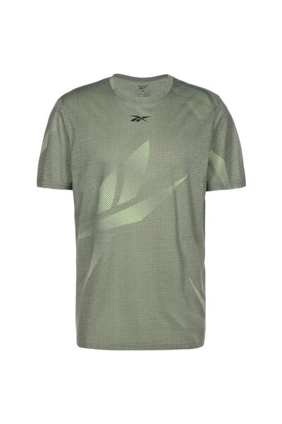 Reebok Άνδρες& # x27;s Wor Aop Ss Κοντομάνικο Μπλουζάκι S
