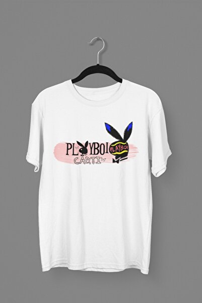 Advantage Μπλουζάκι Playboi Carti με στάμπα με λαιμόκοψη με κοντό μανίκι Unis...