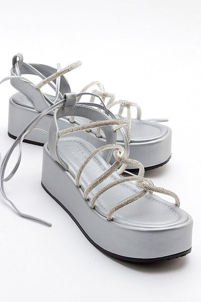 Luvi TITAN Grey Stone Damen-Sandalen