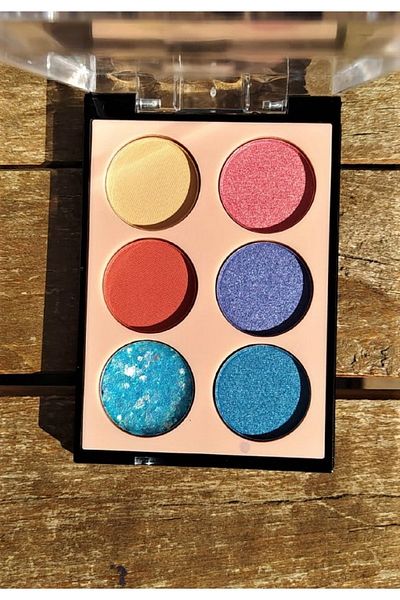 MONİCATİME BEAUTIFUL 6-Piece Eyeshadow Palette - No.3