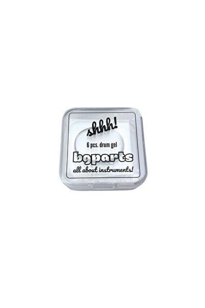 Bgparts Shhh! Davul Jeli , Drum Gel 6 Parça Şeffaf