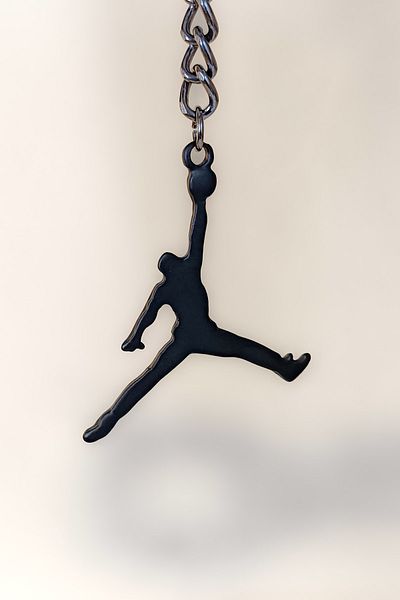 COSİTA Black Basketball Player Figure Keychain