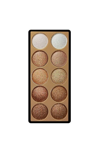 Roesıa Rose Cosmetics Diamond (ışıltılı) 10 Lu Far Paleti