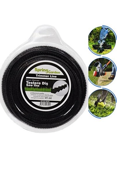 SPRING GARDEN Testere Diş Tırpan Misinası 3.3 Mm - 41 M
