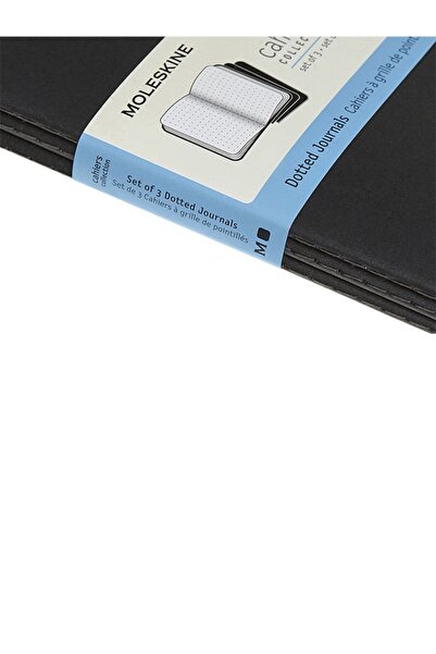 Moleskine Cahier Large 3-Point Journal Notebook, 13x21cm Black