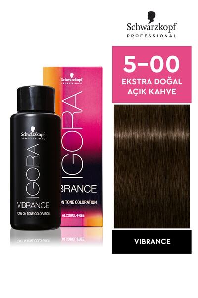 Igora Vibrance 5-00 Ekstra Doğal Açık Kahve 60ml