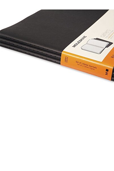 Moleskine Cahier Xxl 3-Piece Lined Notebook, 21.6x27.9cm Black
