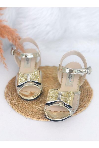 Surpie Shoes Детски обувки с ток с панделка