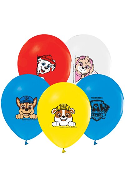 Chuva طباعة بالون مرخص باو باترول 5 قطع