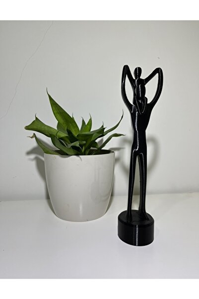 3D SerArt Baba ve Çocuk Biblosu 20Cm Yükseklik 3D Üretim