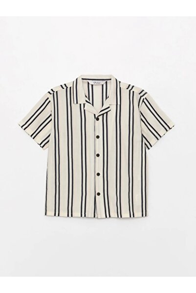 LC Waikiki قميص للأولاد مخطط مريح للأطفال من LCW