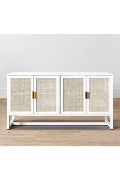 one design Yemek odası konsol Hasır Konsol Hazeran Konsol Ahşap Masif Konsol