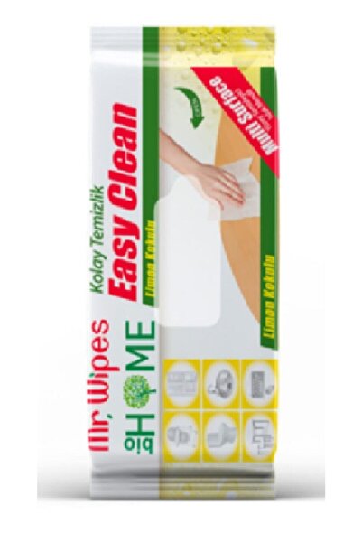 Farmasi 40 Pieces Mr Wipes Easy Clean Lemon Scented Cleaning Wipes