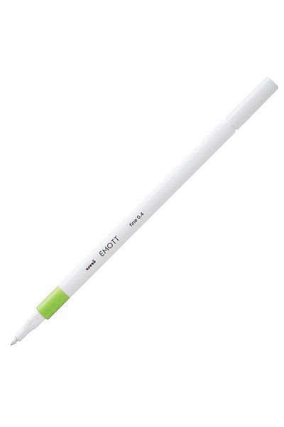 UNİ-BALL Emott 0.4 Fine Acrylic Tip Pen Light Green
