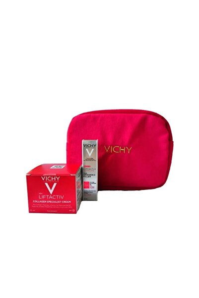 Vichy Liftactiv Collagen Krem 50 Ml + Ha Serum 10 Ml