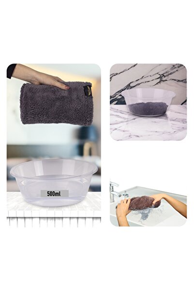 Heriya Одноразовий пакет з мікрофібрового рушника для волосся – 2 кнопки для сушіння волосся – рушник для голови