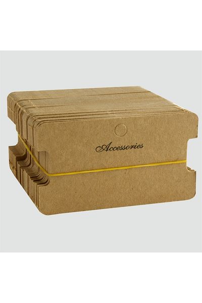 Shivaks Kraft Bracelet Card - Stylish and Convenient