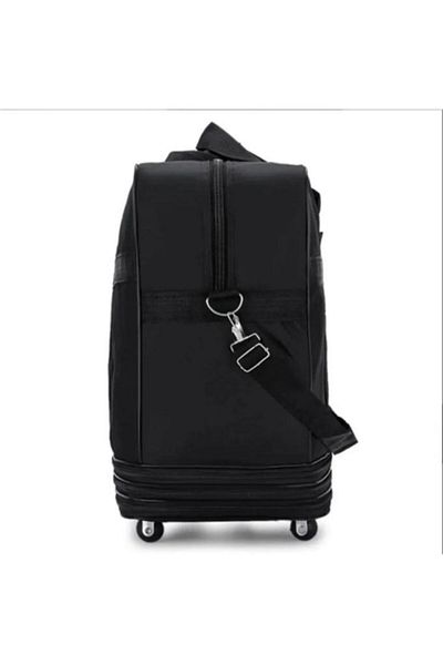 DZC KUZENLER AVM Large Size 3 bellows with wheels Travel Suitcase bag suitcase giant size