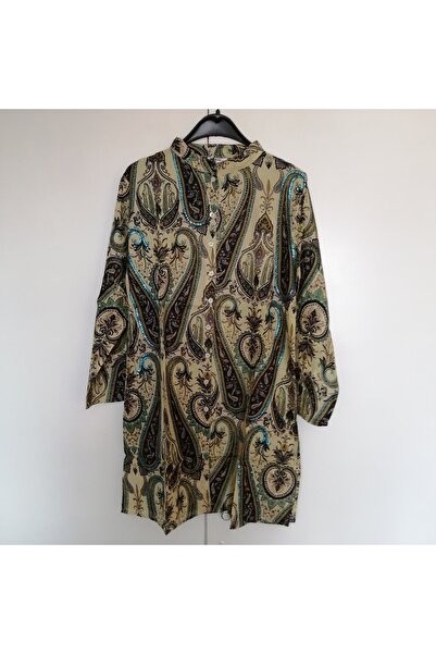 STAR İNDİA Otantik tülbent bej siyah çok renkli şal desen el işi pul nakışlı ...