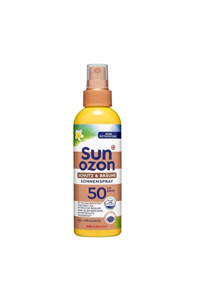 SunOzon Güneş Koruyucu & Bronzlaştırıcı Sprey SPF 50 200 ml