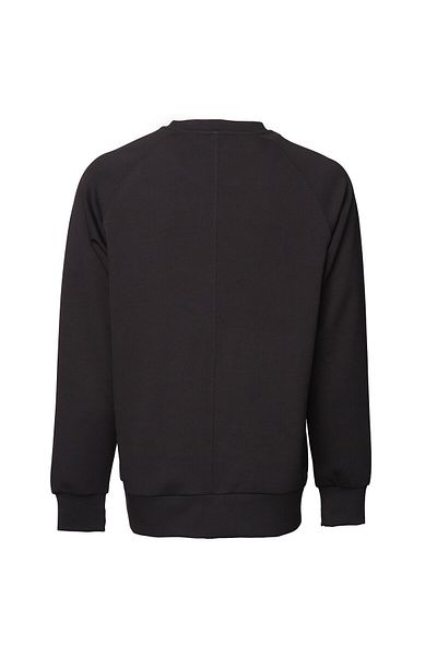 hummel Ανδρικό μαύρο φούτερ Evon με λαιμόκοψη