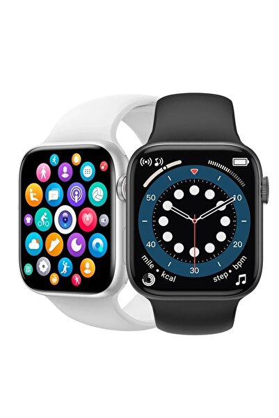 DigiMonster Yan Tuş Aktif Akıllı Saat Arama Bildirim Okuma Amoled Tam Ekran I...