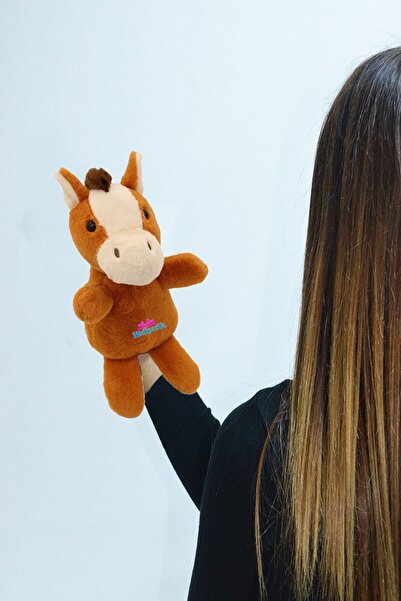 hediyecik At El Kuklası 30 Cm Peluş