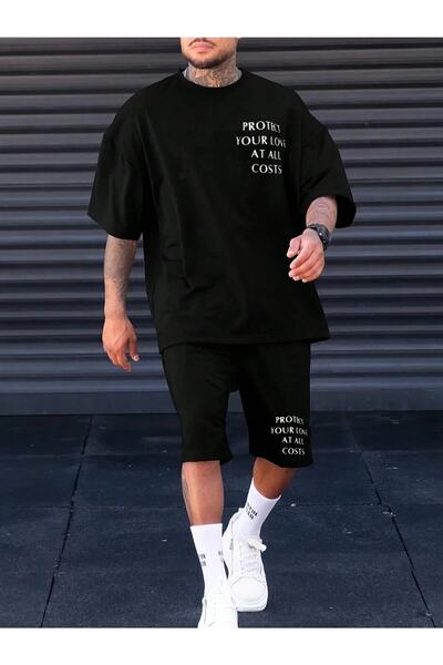 Ansein Κοντό κοστούμι με εμπριμέ κάτω επάνω μέρος