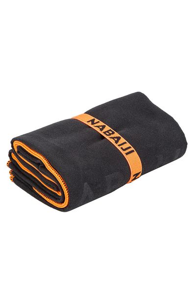 Overpet XL Μαύρη πετσέτα μικροϊνών - 110x175 cm