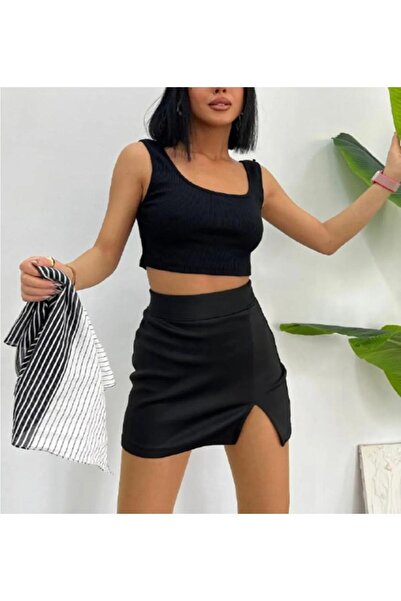 FOR MYSELF Къса панталонка с халтер деколте и различни цветови варианти