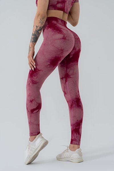 GYMXPRO Push-up Detaylı Toparlacı Spor Batik Tayt