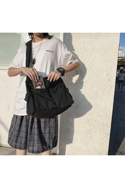 DEEFWEAR Geantă Messenger unisex Y2k