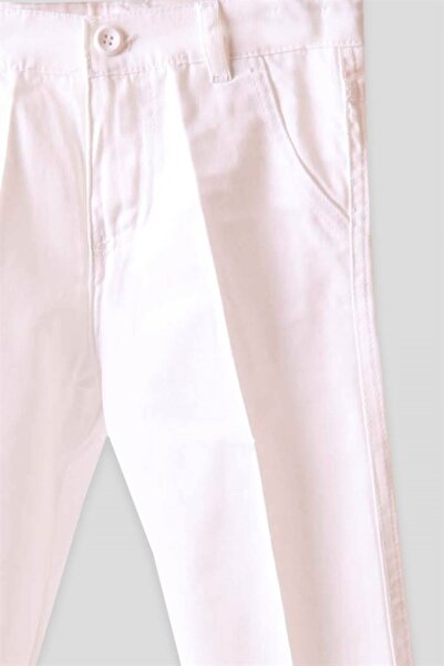 Terry Erkek Çocuk Keten Pantolon