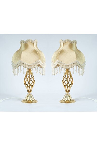 Dekovien Classic Velvet Covered Handmade - Lampshade Model