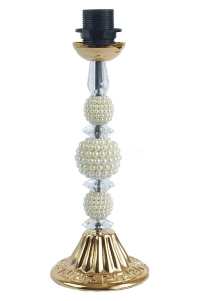 Nettenevime Gold Model Lampshade Base with Pearls